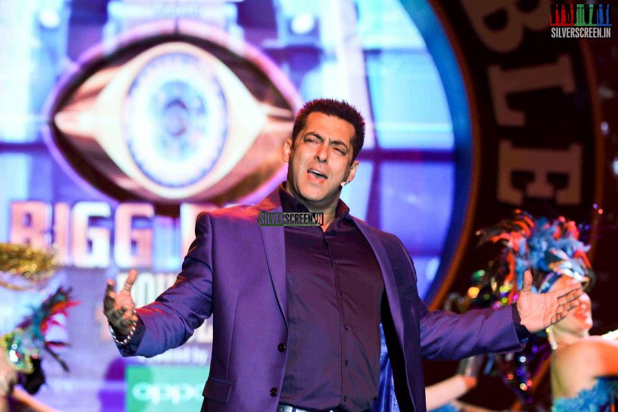 Salman Khan at the launch of Bigg Boss Nau Double Trouble