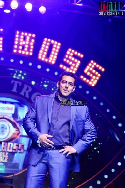 Salman Khan at the launch of Bigg Boss Nau Double Trouble