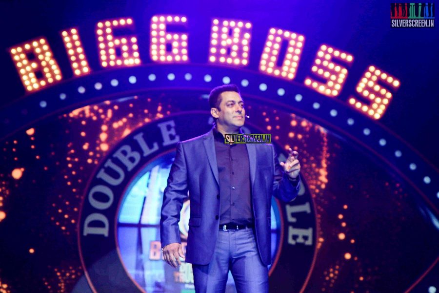 Salman Khan at the launch of Bigg Boss Nau Double Trouble