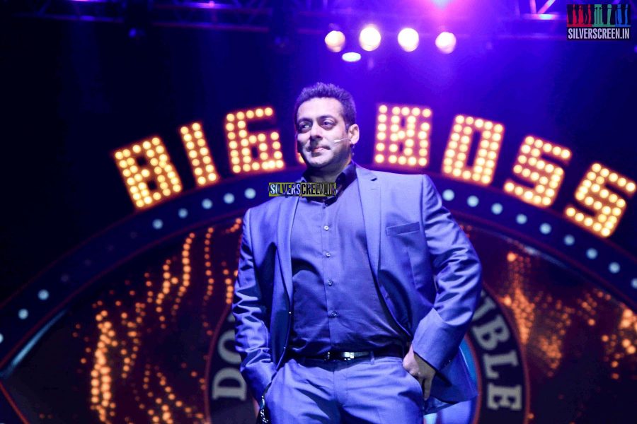 Salman Khan at the launch of Bigg Boss Nau Double Trouble