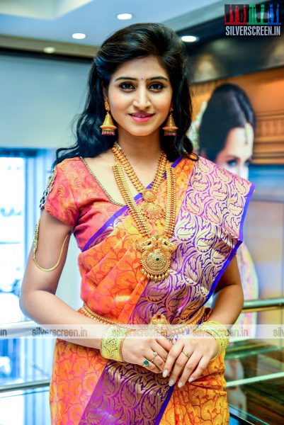 Shamili at inauguration of CMR Jewellery Showroom