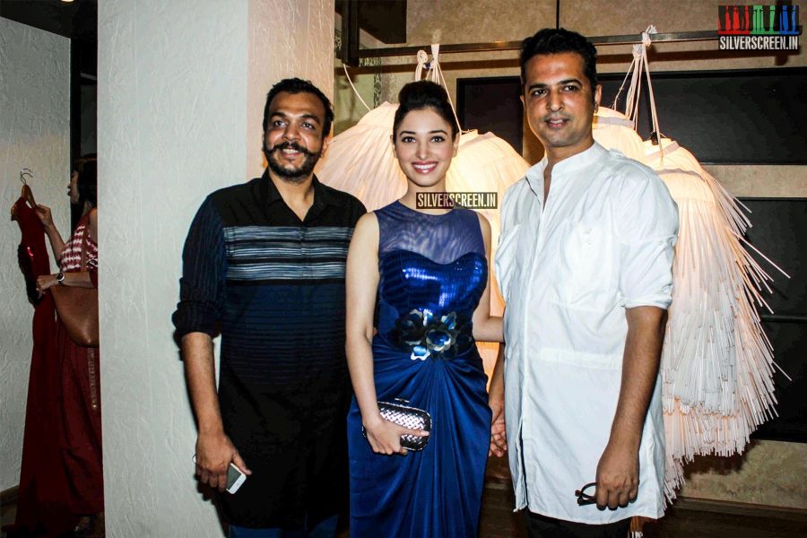 Tamannaah Bhatia & Kajal Agarwal at Amit Aggarwal’s Fall Winter Preview