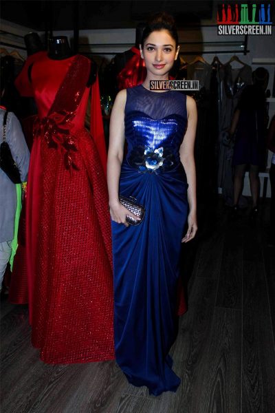 Tamannaah Bhatia & Kajal Agarwal at Amit Aggarwal’s Fall Winter Preview