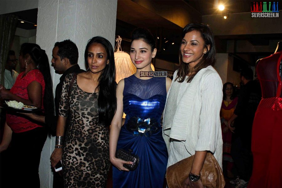 Tamannaah Bhatia & Kajal Agarwal at Amit Aggarwal’s Fall Winter Preview