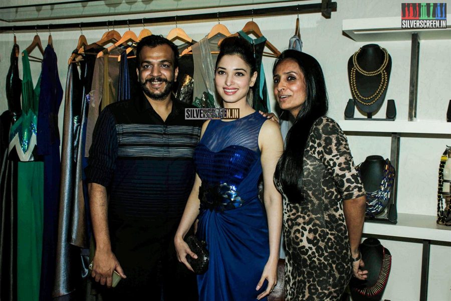 Tamannaah Bhatia & Kajal Agarwal at Amit Aggarwal’s Fall Winter Preview