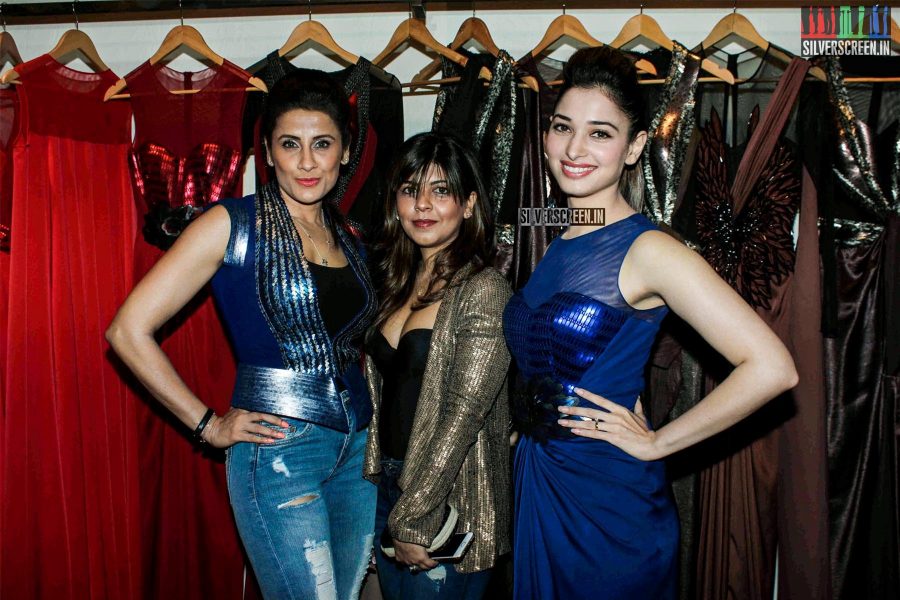 Tamannaah Bhatia & Kajal Agarwal at Amit Aggarwal’s Fall Winter Preview