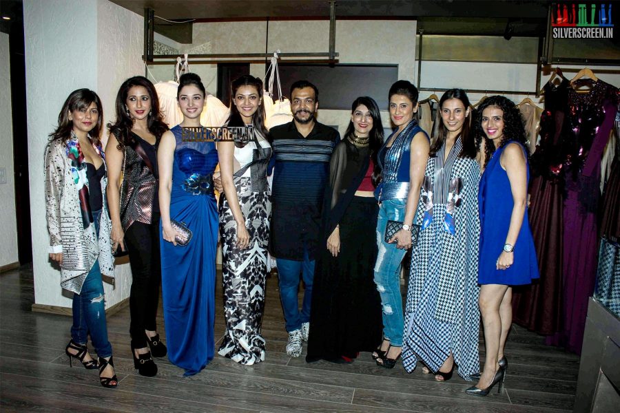 Tamannaah Bhatia & Kajal Agarwal at Amit Aggarwal’s Fall Winter Preview