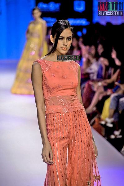 Tamannaah Bhatia walks for Neeta Lulla at LFW Winter Festive 2015