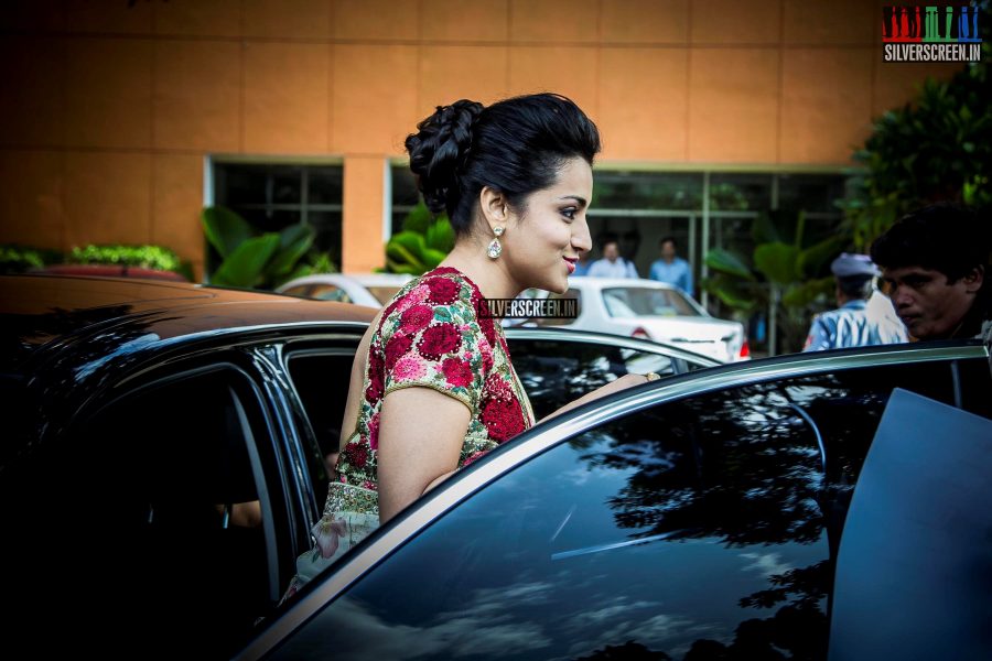 Trisha Krishnan HQ Photos from Thoongaavanam Trailer Launch