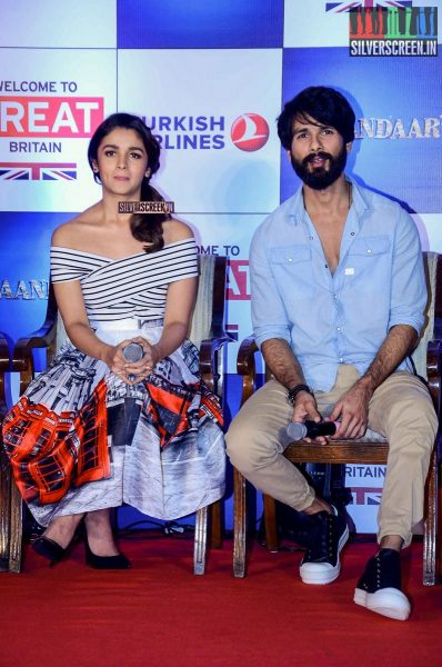 Alia Bhatt and Shahid Kapoor at Shaandaar Movie Promotions