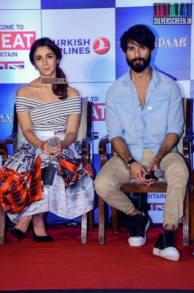 Alia Bhatt and Shahid Kapoor at Shaandaar Movie Promotions