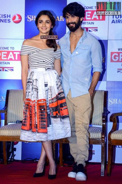 Alia Bhatt and Shahid Kapoor at Shaandaar Movie Promotions