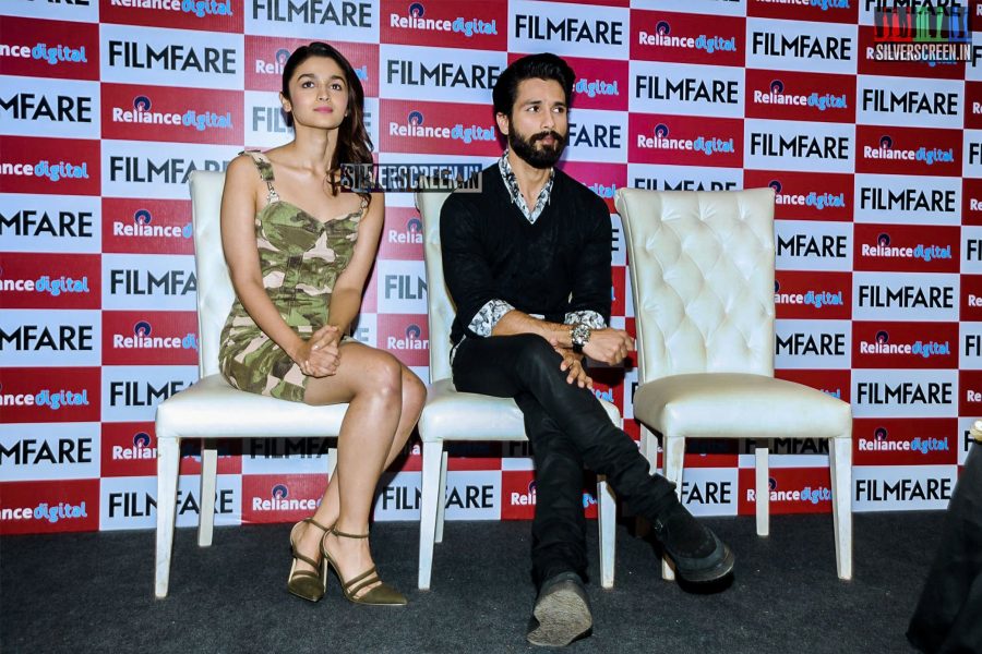 Alia Bhatt and Shahid Kapoor Launch Filmfare Magazine cover