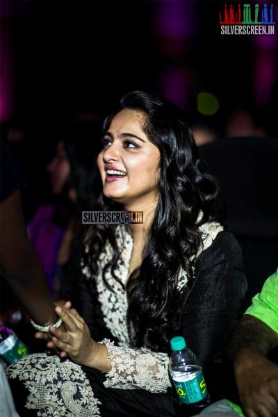 Anushka Shetty at Inji Iduppazhagi Audio Launch