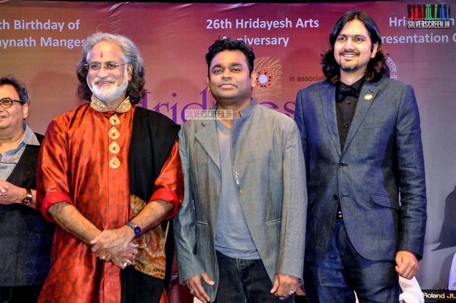 AR Rahman Honoured by Hridayesh Arts