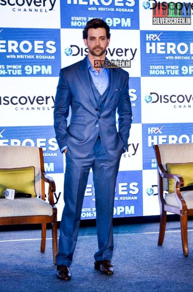 Hrithik Roshan Launches Hrx Heroes Show for Discovery Channel