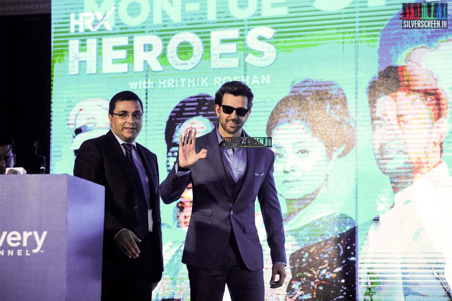 Hrithik Roshan Launches Hrx Heroes Show for Discovery Channel