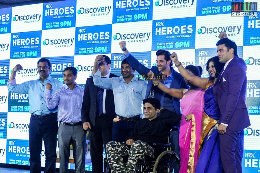 Hrithik Roshan Launches Hrx Heroes Show for Discovery Channel