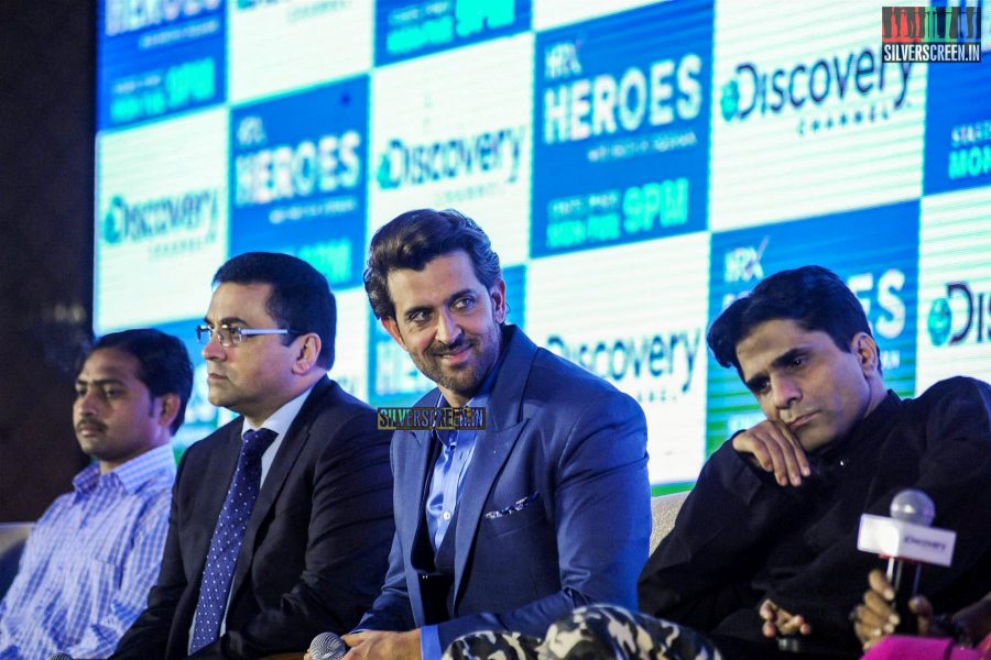 Hrithik Roshan Launches Hrx Heroes Show for Discovery Channel