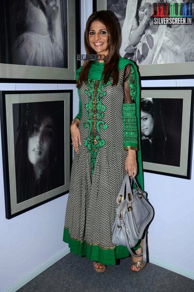 Juhi Chawla at the Launch of Exhibition - A Retrospective JP Singhal