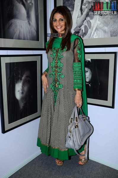 Juhi Chawla at the Launch of Exhibition - A Retrospective JP Singhal