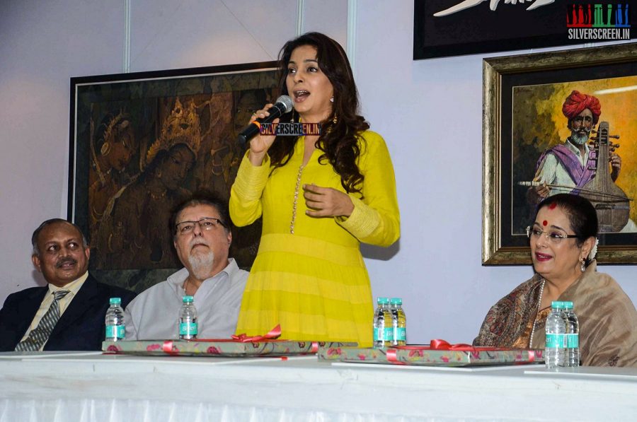 Juhi Chawla at the Launch of Exhibition - A Retrospective JP Singhal