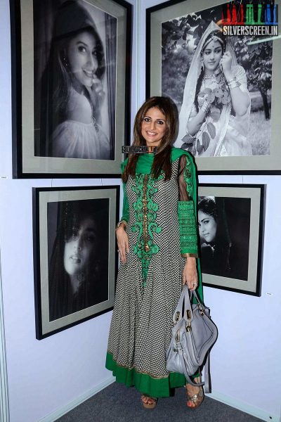 Juhi Chawla at the Launch of Exhibition - A Retrospective JP Singhal