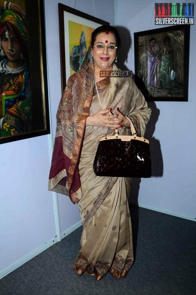 Juhi Chawla at the Launch of Exhibition - A Retrospective JP Singhal