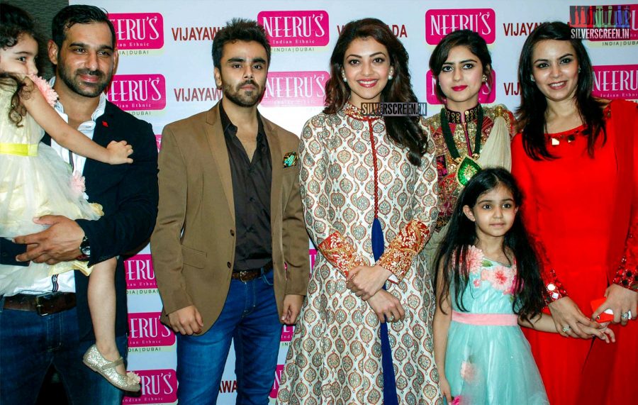 Kajal Aggarwal Launches Neerus Showroom