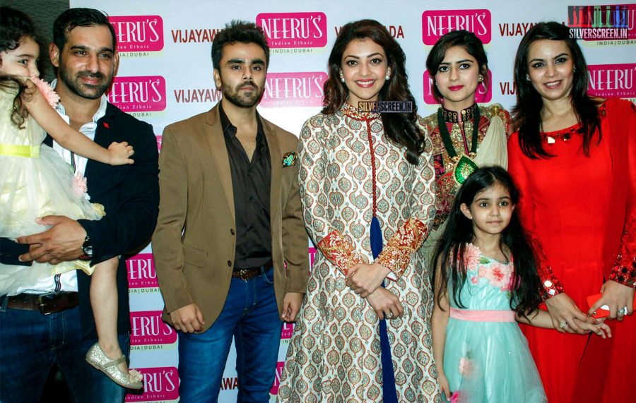 Kajal Aggarwal Launches Neerus Showroom