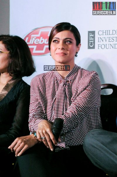 Kajol at the Launch of Help a Child Reach 5