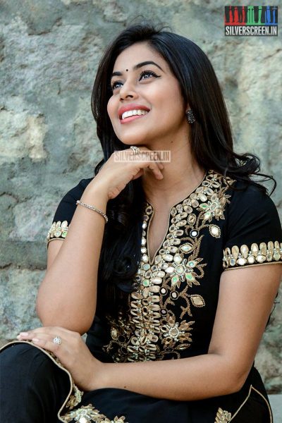 Poorna at Raju Gari Gadhi Success Meet