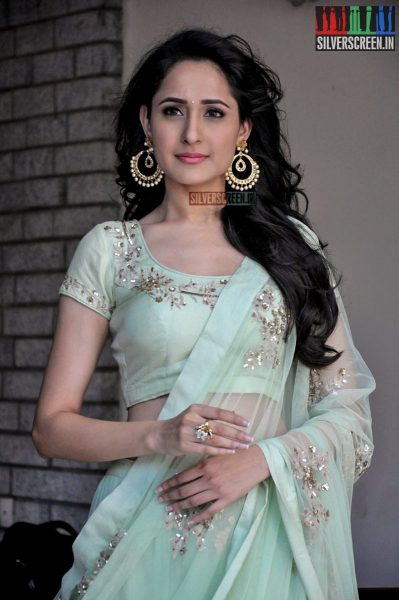 Pragya Jaiswal at Kanche Promotions