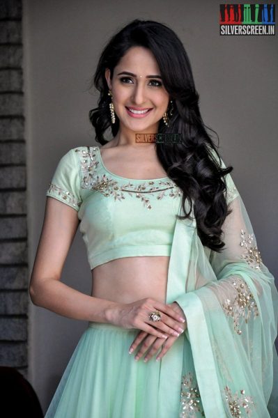 Pragya Jaiswal at Kanche Promotions