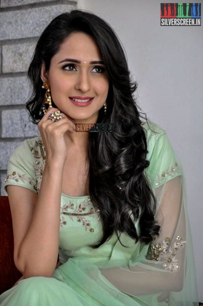 Pragya Jaiswal at Kanche Promotions