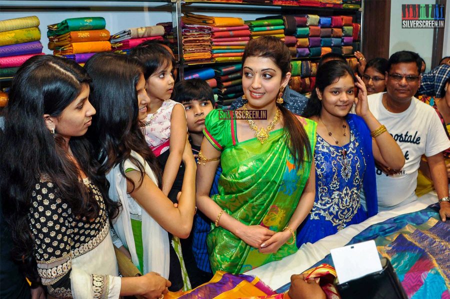 Pranitha Subhash Launches Saree Niketan Showroom