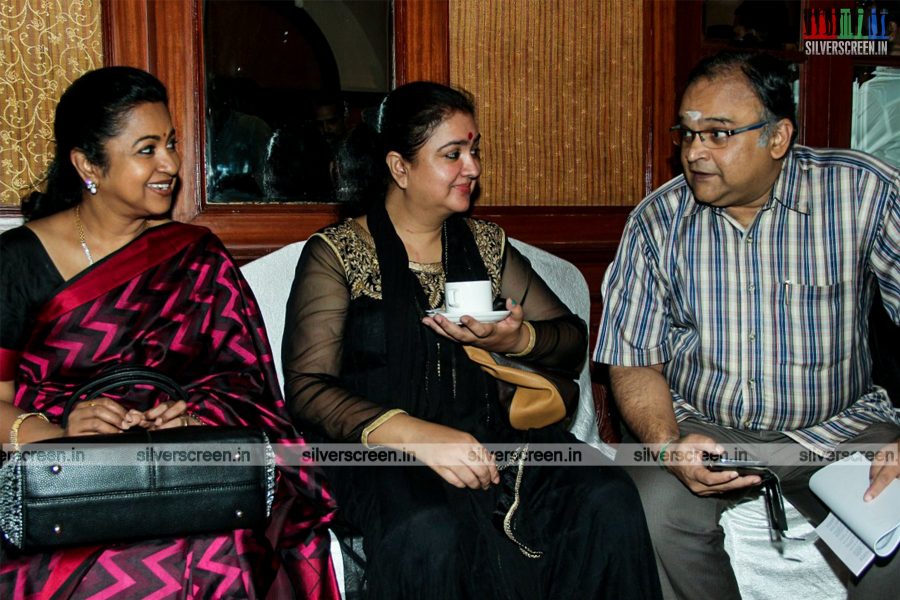 Radhika and Silambarasan - Nadigar Sangam Press Meet Photos