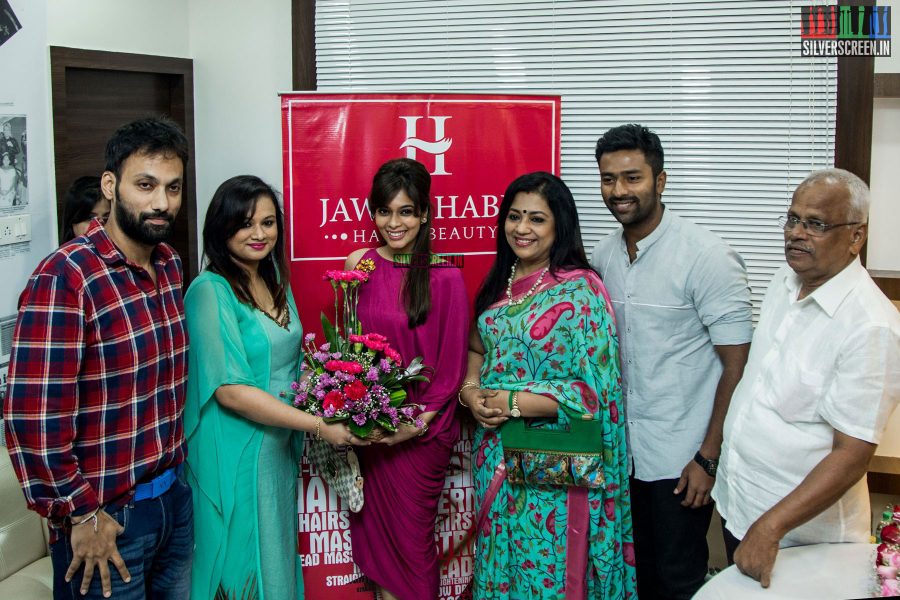 Shanthanu and Keerthi at Jawed Habib Hair & Beauty Launch