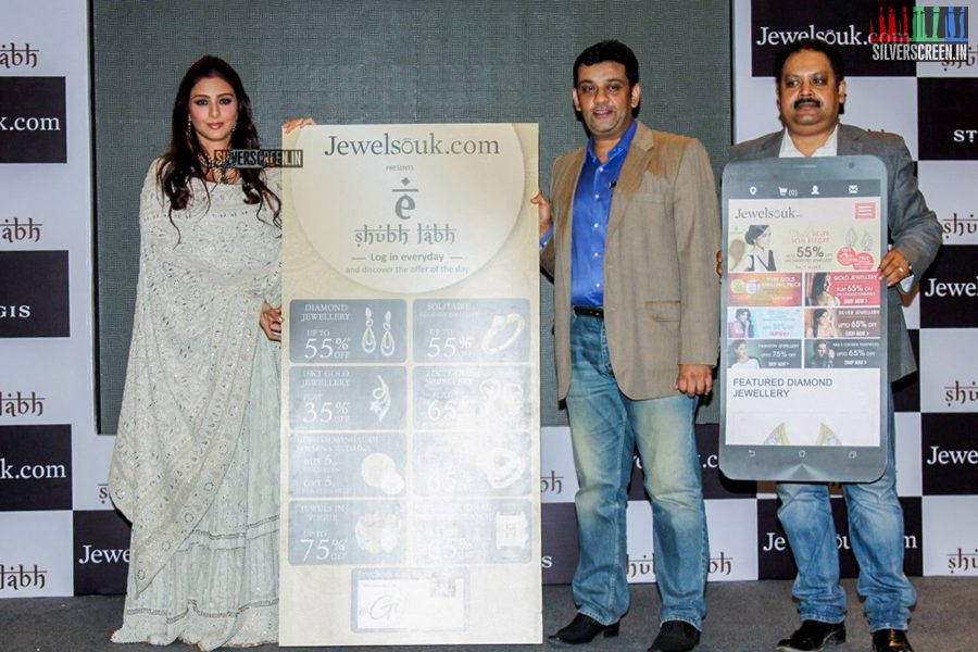 Tabu at the Launch of Jewelsouk.com's Mobile App E-Shub-Labh