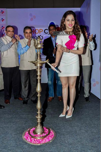 Tamannaah Bhatia at the Launch of Shop CJ India