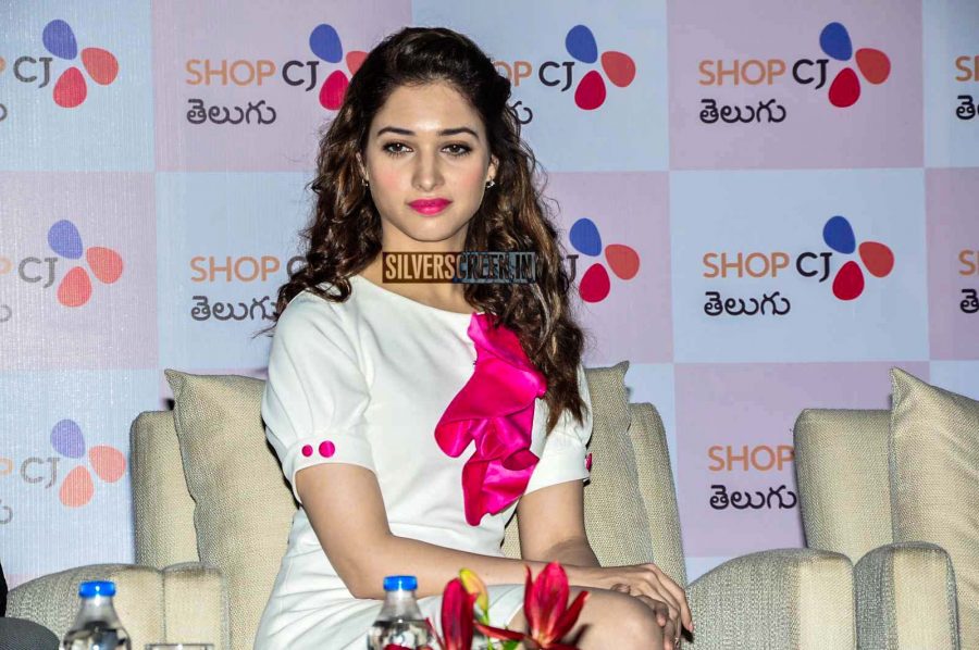 Tamannaah Bhatia at the Launch of Shop CJ India