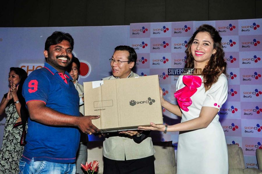 Tamannaah Bhatia at the Launch of Shop CJ India