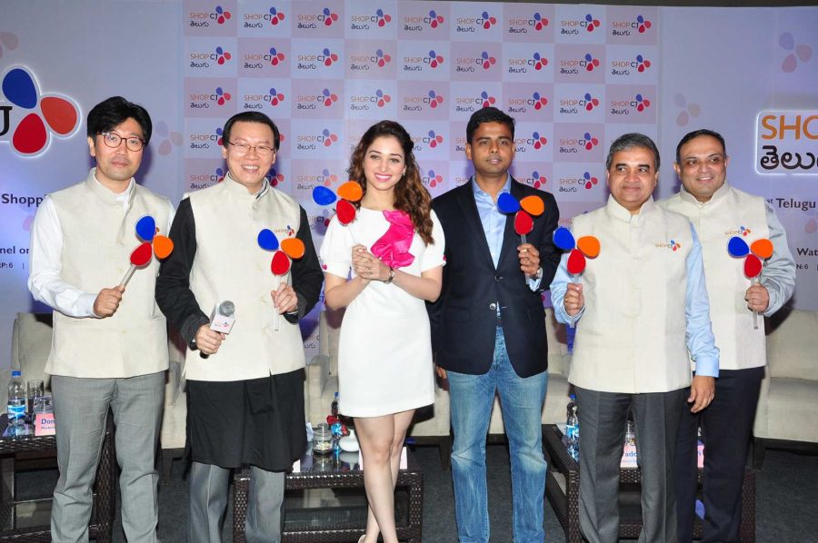 Tamannaah Bhatia at the Launch of Shop CJ India