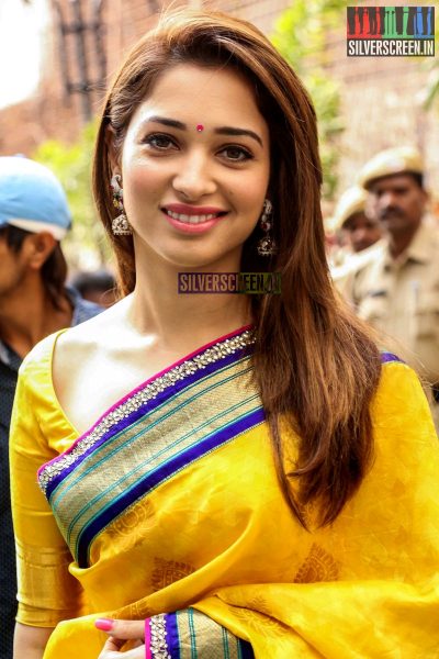 Tamannaah Bhatia Inaugurates Manepally Jewellers at Punjagutta