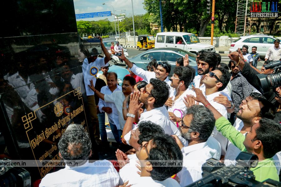 Vishal and Team File Nomination