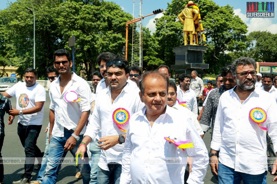 Vishal and Team File Nomination