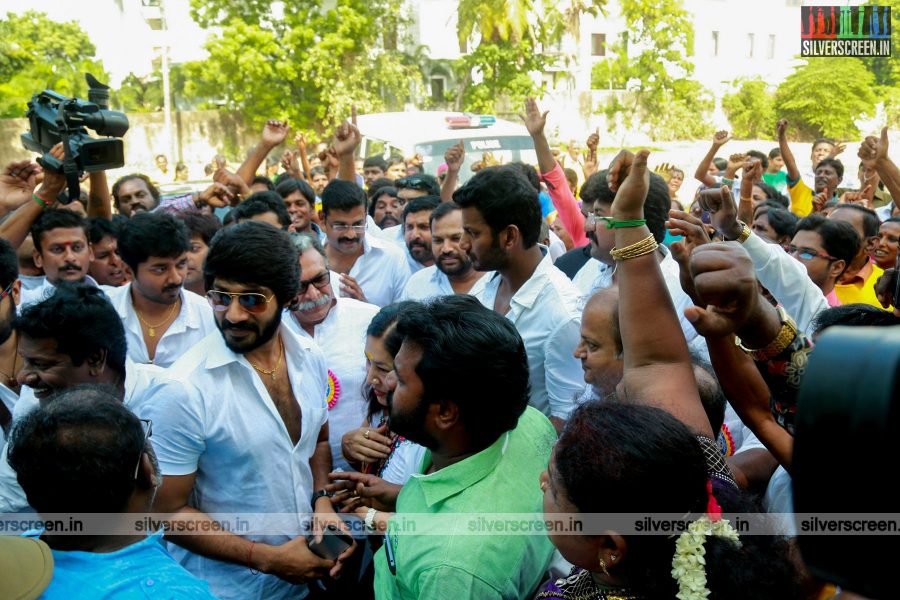 Vishal and Team File Nomination