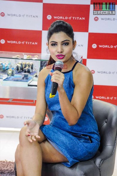 Avani Modi at the Launch of World of Titan Watch Collection