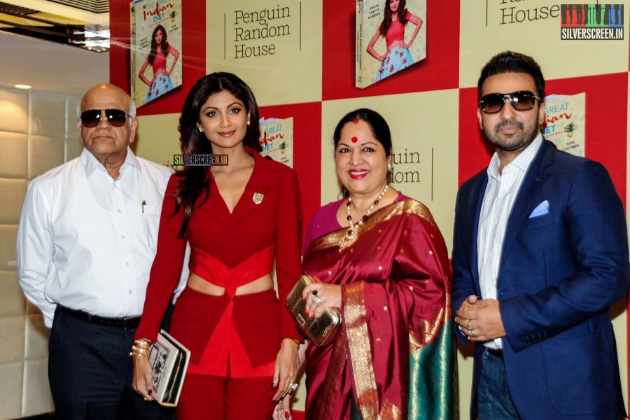 at Shilpa Shetty's The Great Indian Diet Book Launch
