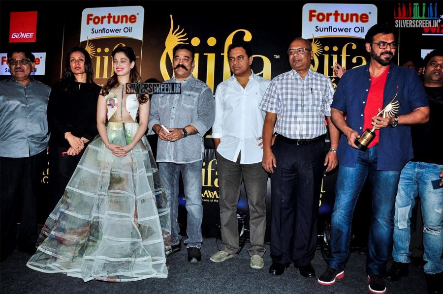 Celebrities at South India IIFA UTSAVAM Press Meet